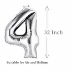 Foil Balloon for Birthday Celebration, No. 44 