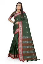New Fancy Cotton Festive Sarees 