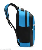Polyester Backpack Bag, Blue