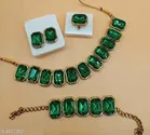 Women's Alloy Gold Plated Jewellery Set