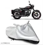 Polyester Waterproof Bike Cover for Royal Enfield Classic 350 