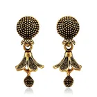 Vighnaharta Traditional Alloy Antique Finish Jhumki 
