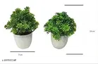Polyester Artificial Mini Bonsai Plant 