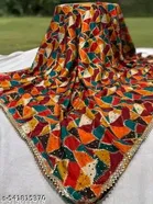 Chinon Printed Dupatta for Women 