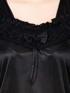 Satin Solid Nightsuit Set for Women 