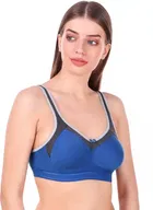 Cotton Blend Non Padded Bra for Women 