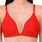 Polycotton Non-Padded Bra for Women 