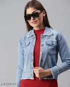 Full Sleeves Denim Jacket for Women 