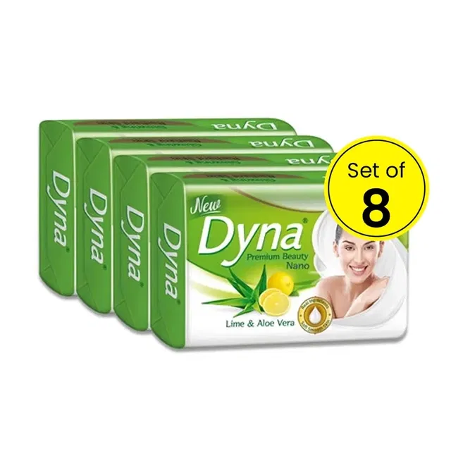 Dyna Lime & Aloevera Extracts 8X41 g (Pack of 8)
