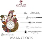 Ajanta Plastic Wall Clock, Large [12" × 12"] 