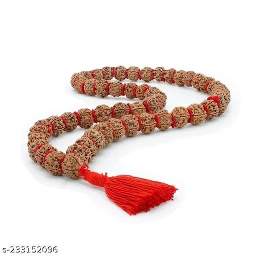 Rudraksha Kantha Mala for Men (Brown)