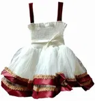 Netted Frock for Girls 