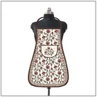 Krishna E Quilted Brown Flower Apron 68x58cms 