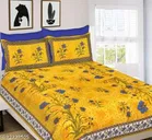 Cotton Queen Bedsheet with 2 Pillow Cover 