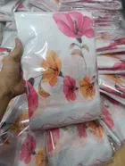 Sana Silk Printed Saree for Women, White 