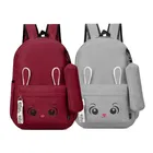 Combo of Korean Design PU Backpacks for Women & Girls 