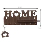 Designer Home Keys Wooden Key Holder with 7 Hooks, Key Stand Key Hanger