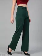 Cotton Blend Trouser for Women 