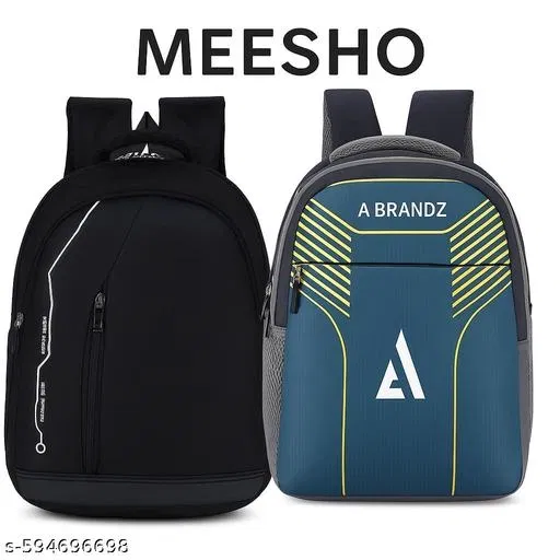 Polyester Backpack for Men & Women, Multicolor