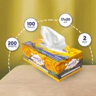 MISTIQUE 100 Pulls Facial Tissue Box 