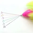 5 Pcs Unicorn Pen Pencils With Fur Pen 6In1 Pencil 