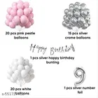 57 Pcs 9th Birthday Decoration kit, Multicolour, Set of 1