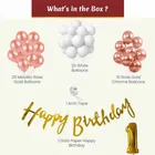 1st Happy Birthday Balloon Decoration Kit, Multicolor, Pack Of 53