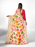 Georgette Printed Saree for Women 