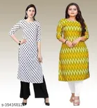 Crepe Kurtis for Women 