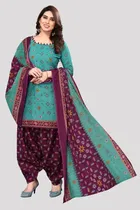 Cotton Unstitched Salwar Suit 