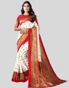Art Silk Printed Saree for Women 