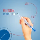 Reynolds Correction Pen Whitener I Smudge Free Operation with Unique Squeeze Control Applicator I Precise Whitener Pen for Correction 
