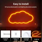 5 Mtr Yellow LED Neon Strip Rope Light 