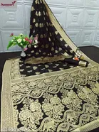 Banarasi Silk Zari Woven Saree for Women 