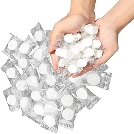 Microfiber 50 Pcs Coin Tissues (Set of 1)