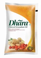 Dhara Filtered Groundnut Oil 910 g (Pouch)