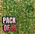 Artificial Leaves Moneyplant Garlands Plant for Women, Pack of 10 
