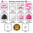 Hello Kitty Theme 5th Happy Birthday Decoration,Multicolour,Set Of 1