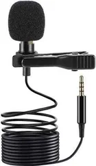 3.5mm Clip Collar Mic for Recording