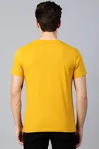100% Cotton Round Neck Printed T-Shirt for Men 