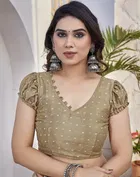 Chiffon Printed Saree for Women 