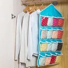 Multifunction Clear 16 Pockets Doo/Wall Hanging Closet Organizer 