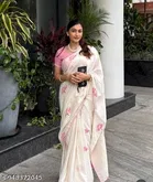 White Saree for Women 