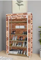 6 Layer Plastic Collapsible Shoe Racks