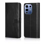 Artificial Leather Mobile Flip Cover for Infinix X6870 / Note 50S 5G 