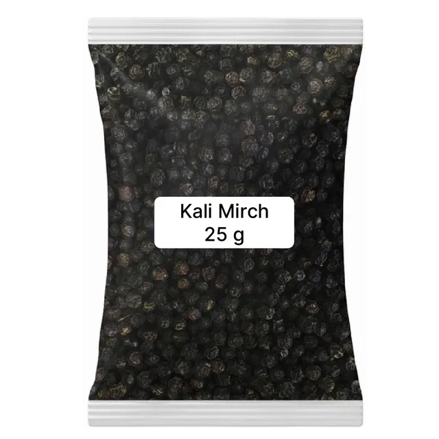 काली मिर्च 25 g