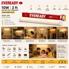 Eveready 10W 2 ft Batten Tubelight [3000K, Yellow]