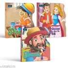 Fairy Tale Shaped Board Book | Pinocchio, The Princess and the Pea, and Tom Thumb | for kids | classic story books | 