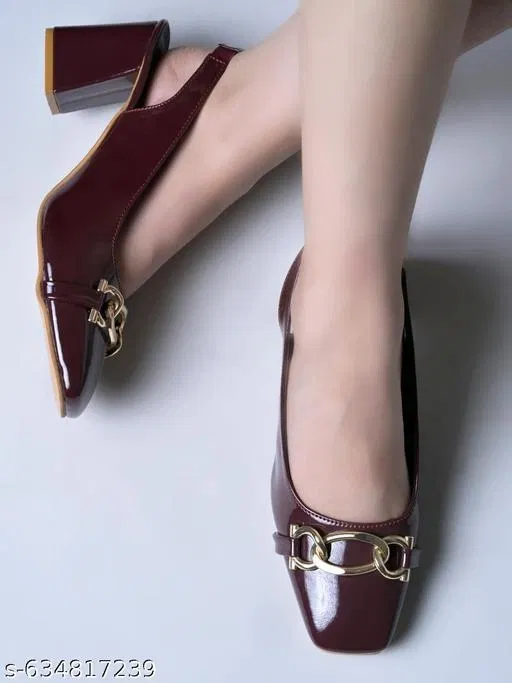 Shoetopia Heel Sandals Red IND-6