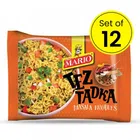 Mario Tej Tadka Masala Noodles 12X85 g (Pack of 12)